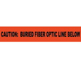 NMC NDOFBO Caution Buried Fiber Optic Line Below Informer Non-Detectable Warning Tape